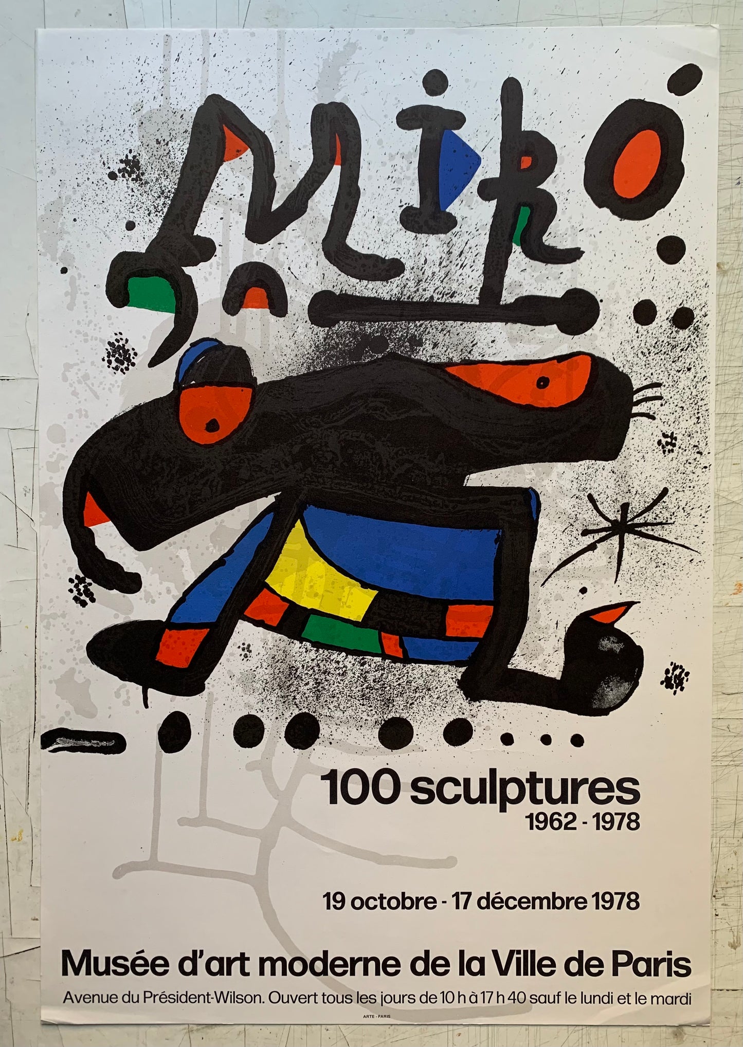 Joan Miró. “Miró, 100 sculptures”, 1978