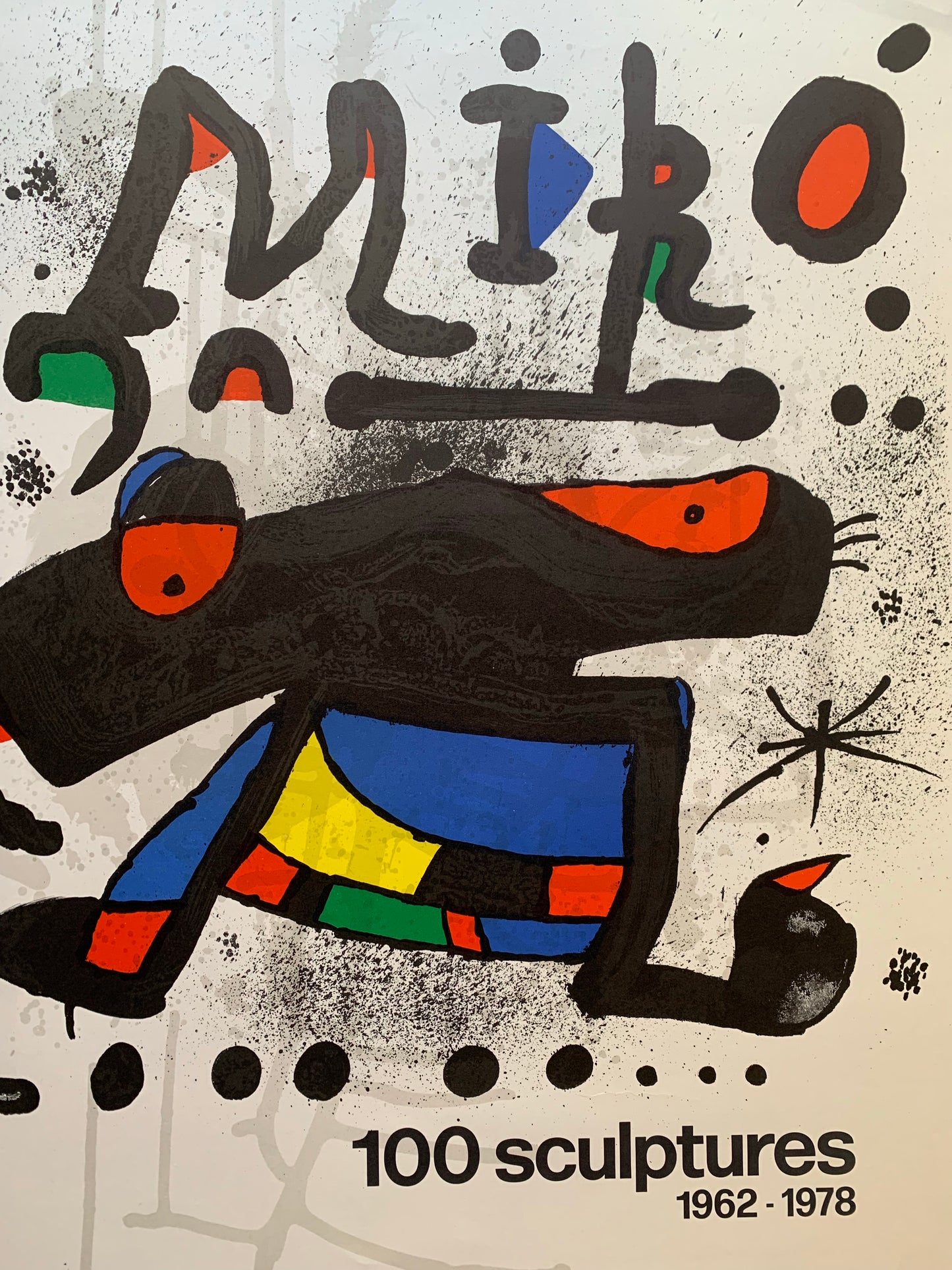 Joan Miró. "Miró, 100 sculptures", 1978