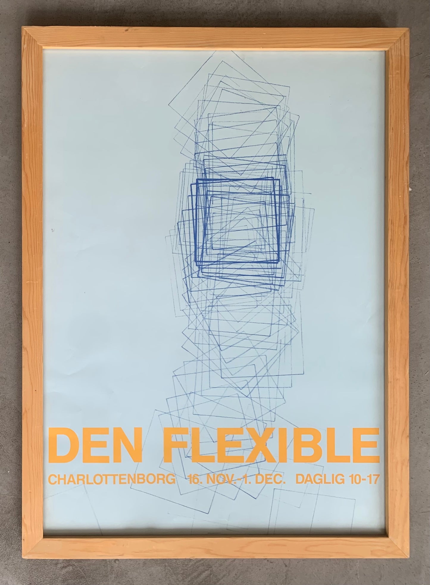“Den Flexible”, exhibition poster