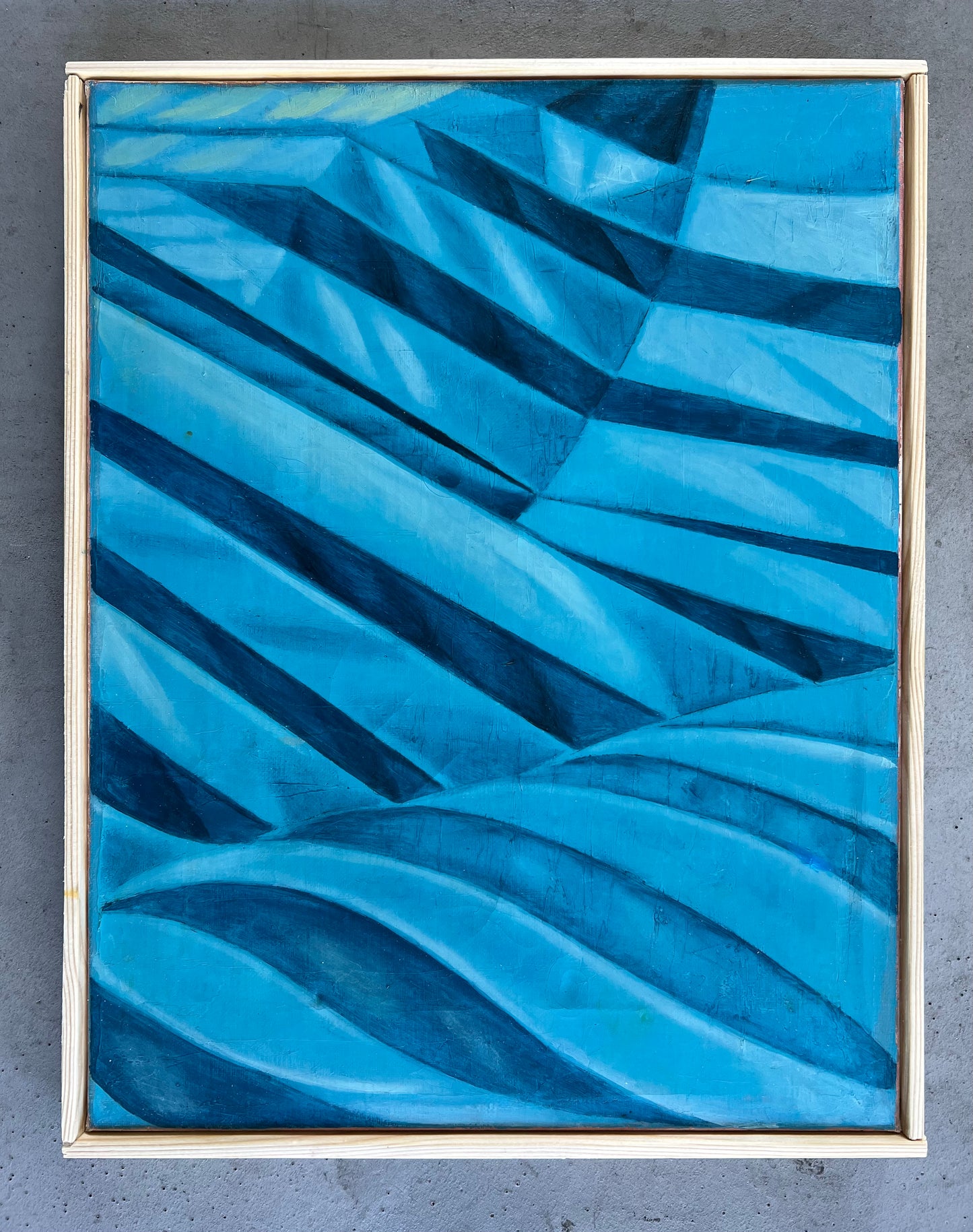 Ena Dam. “Blå folder I”, 1982