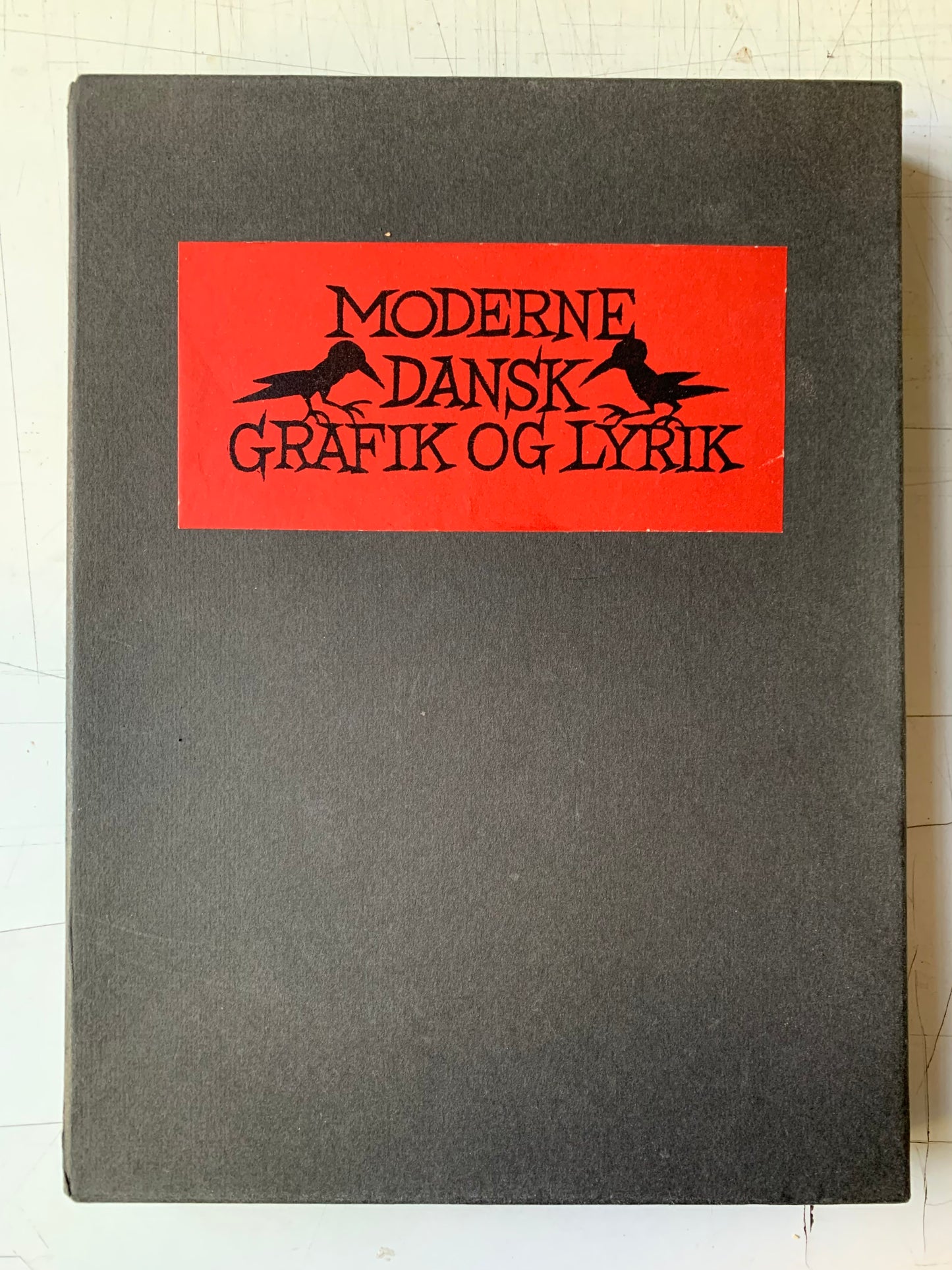 Jan Garff. “Moderne Dansk Grafik og Lyrik”, original prints by J. F. Willumsen a.o, 1960