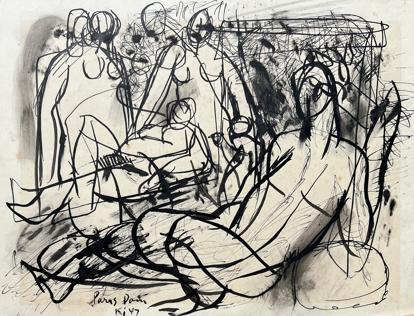 Knud Jans. "The Judgment of Paris", 1947
