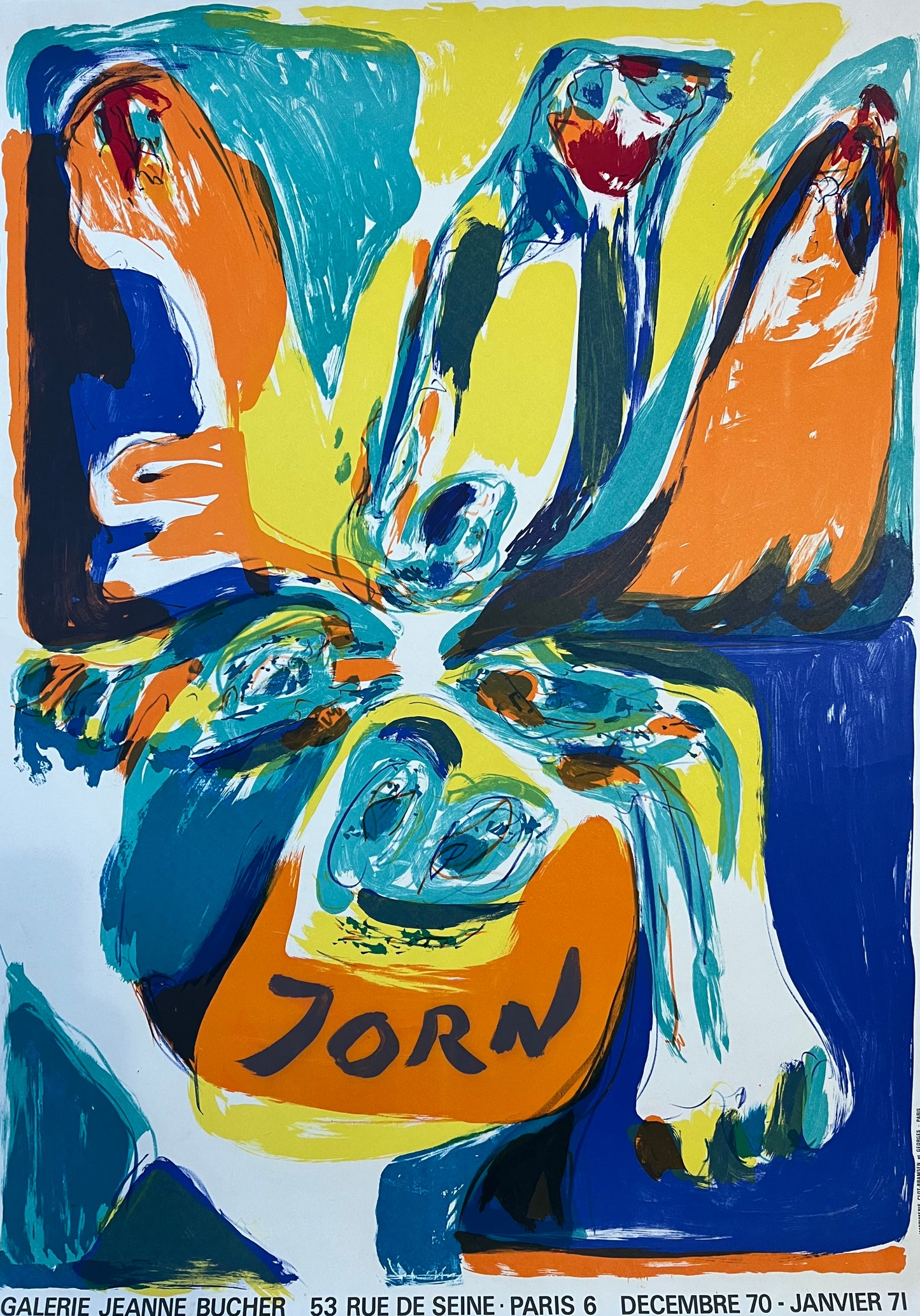 Asger Jorn. Exhibition posters, 1970